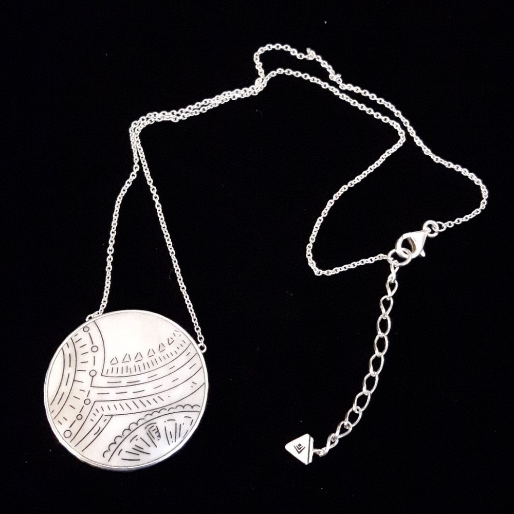 Sterling silver Silpada necklace.